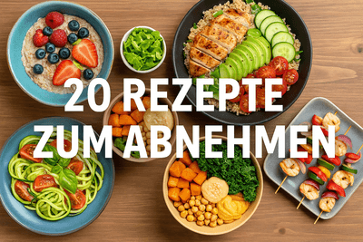 20 gesunde Rezepte zum Abnehmen – schlank & satt mit Genuss